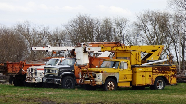 Les trucks 70 '' au rebut (vintage cars & co)