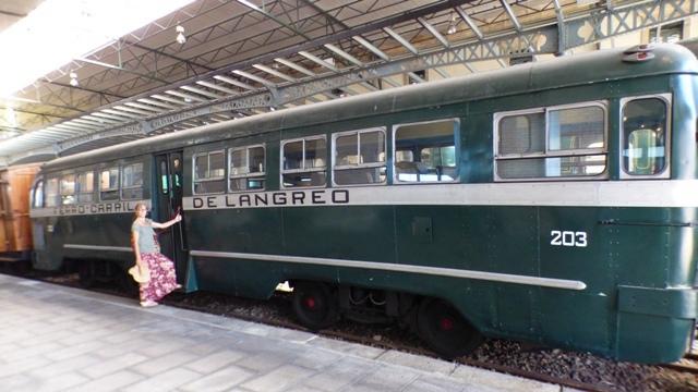 Automotrice de Ferro carril de Langreo