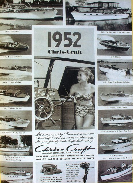 Chris craft 1952 
