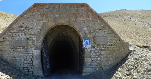 L' entrée du tunnel
