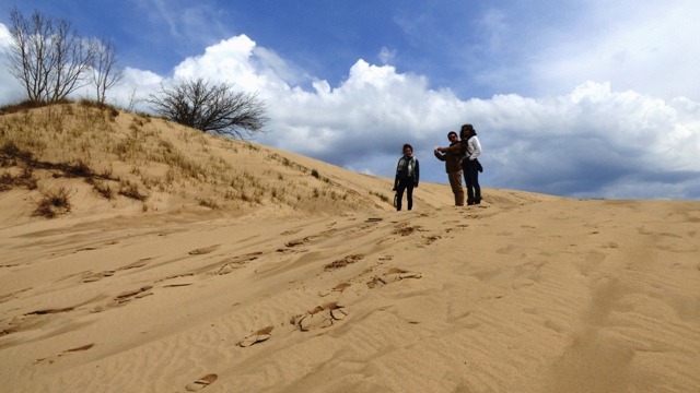 Les dunes de l'est