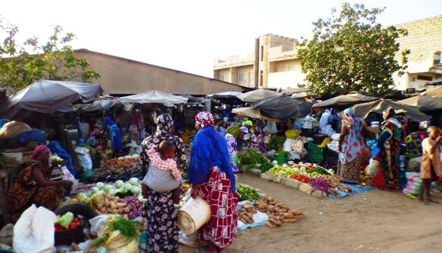 Marché aux légumes   Sénégal
