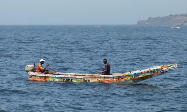 Pêcheurs à l'œuvre   Sénégal 2023