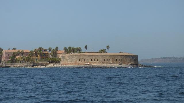 Fortin sur l'ile de Gorée