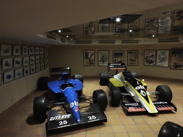 salle des F1