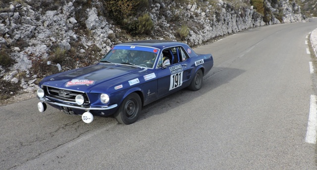 Spectaculaire mustang rallye monte carlo vintage cars & co